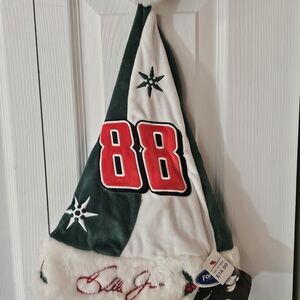NASCAR 88 Embroidered Christmas Santa Hat - Adult - DALE EARNHARDT JR.